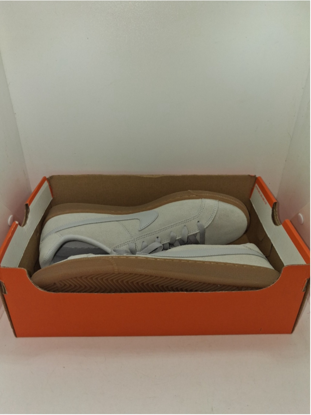 Nike Women's Court Royale Suede Platinum Gum Casual Shoes Trainers New Size 12 - Picture 8 of 9